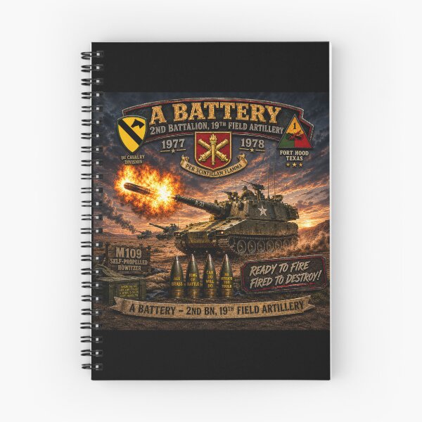 Item preview, A battery 2nd Bn. 19th FA designed and sold by Military Insignia Products.