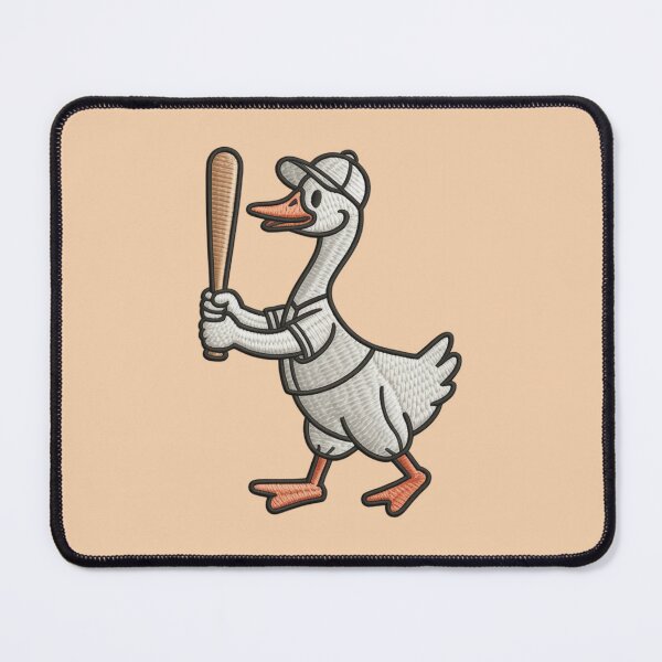 Item preview, silly goose playing baseball designed and sold by 123ks.