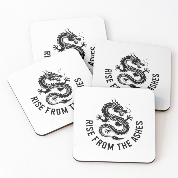 Item preview, Rise From The Ashes Dragon Tattoo Design designed and sold by whinkester.