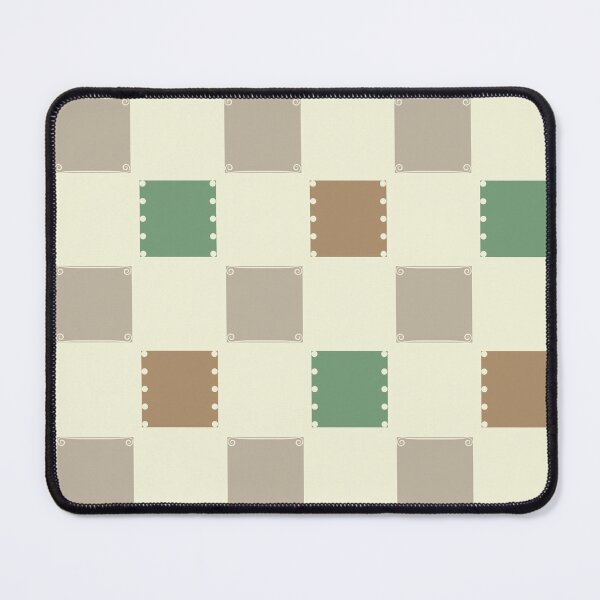 Item preview, Geometric Tile Grid Pattern | Sage Green Taupe Minimal Seamless designed and sold by Dino-Lune.