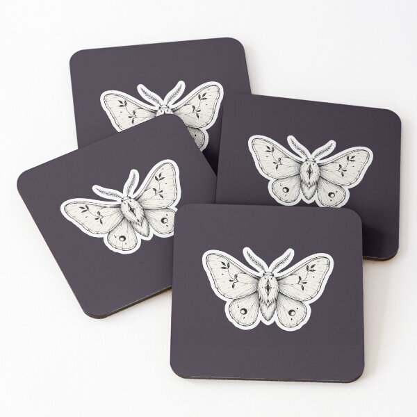 Item preview, Botanical Moth Ink Illustration designed and sold by MizerMoths.
