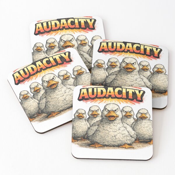 Item preview, The Audacity Funny Angry Duck Gang Sarcastic Humor Gift designed and sold by irfanshikh.