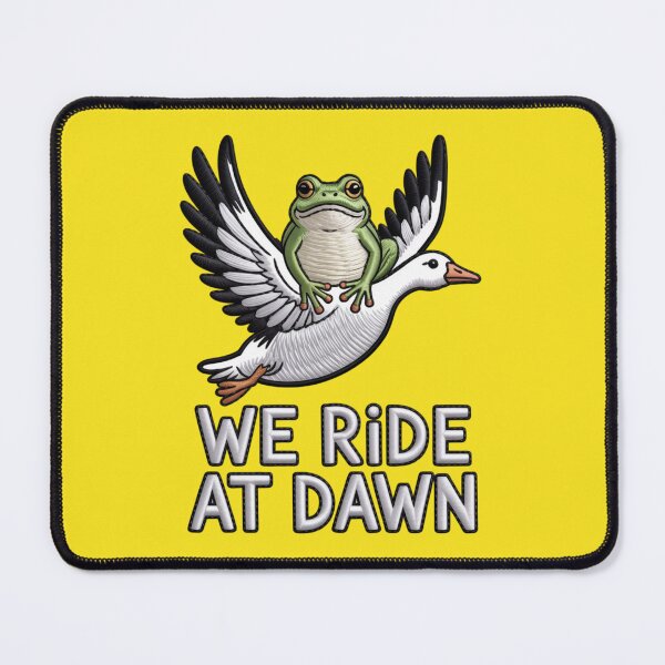 Item preview, FROG AND GOOSE - WE RIDE AT DAWN designed and sold by 123ks.