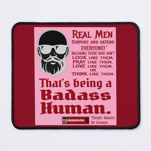 Item preview, Badass Human Support (Pink) *More Colors Available in Collection designed and sold by OnlyDadsForReal.