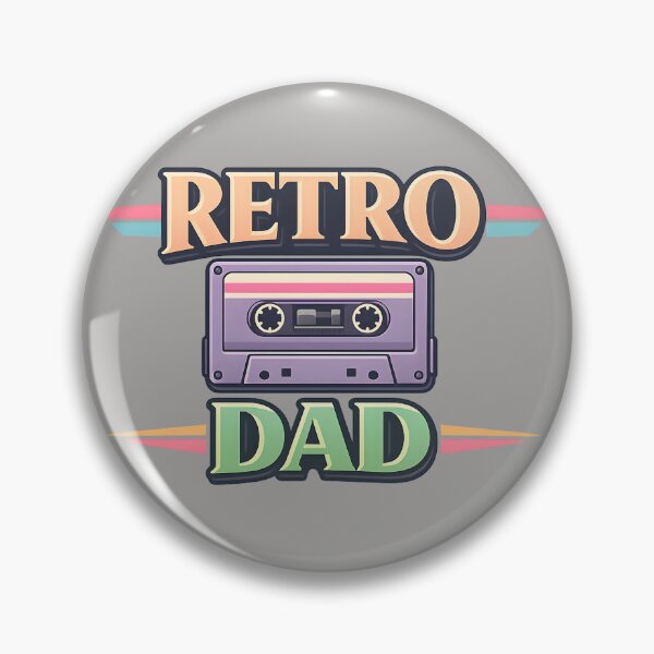 Item preview,  Retro Dad Funny Fathers Day Gift Vintage Cassette Tape Nostalgic Dad T-Shirt designed and sold by VaultVibes.