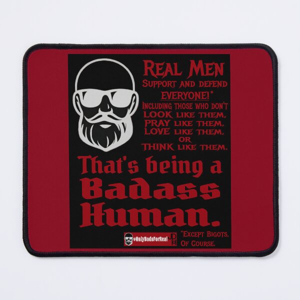 Item preview, Badass Human Support (Black) *More Colors Available in Collection designed and sold by OnlyDadsForReal.