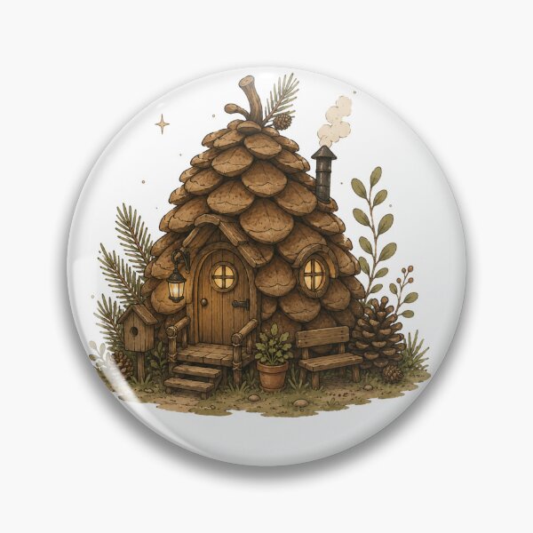 Item preview, Pinecone Cabin designed and sold by Bear-Art.