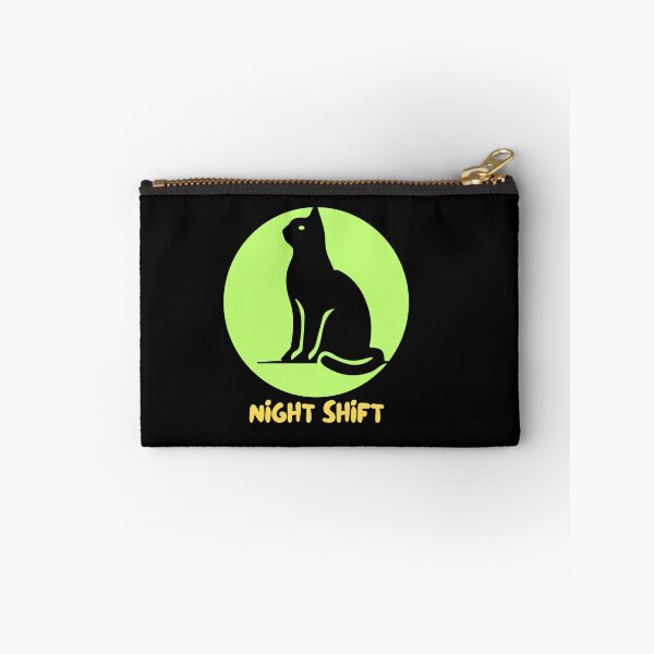 Item preview, Night Shift Black Cat designed and sold by AdicretorDesign.