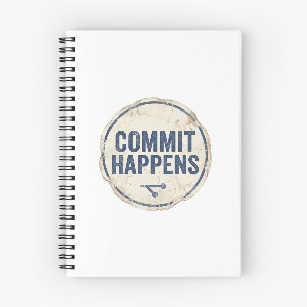 Item preview, Commit Happens  designed and sold by CtrlZHumor.