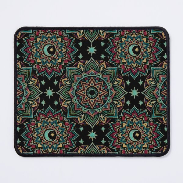 Item preview, Elemental Folk Sacred Geometry Mystic Stars Seamless Pattern designed and sold by EKHOAISTORE.