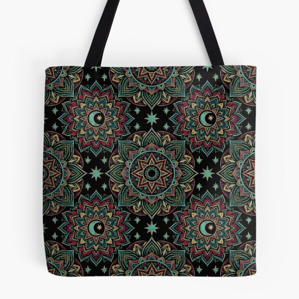 Item preview, Elemental Folk Sacred Geometry Mystic Stars Seamless Pattern designed and sold by EKHOAISTORE.