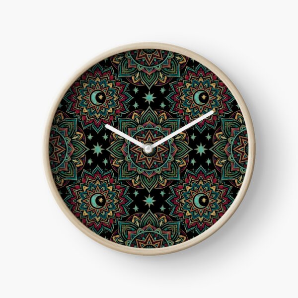 Item preview, Elemental Folk Sacred Geometry Mystic Stars Seamless Pattern designed and sold by EKHOAISTORE.
