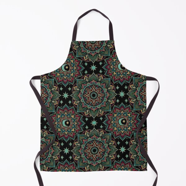 Item preview, Elemental Folk Sacred Geometry Mystic Stars Seamless Pattern designed and sold by EKHOAISTORE.