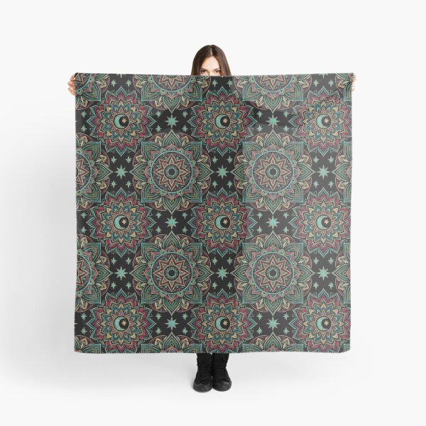 Item preview, Elemental Folk Sacred Geometry Mystic Stars Seamless Pattern designed and sold by EKHOAISTORE.