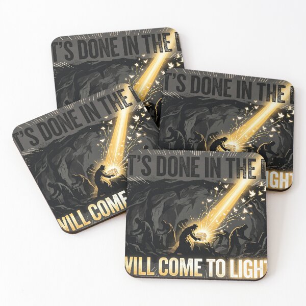 Item preview, WHAT'S DONE IN THE DARK WILL COME TO LIGHT designed and sold by Hagiuduf.