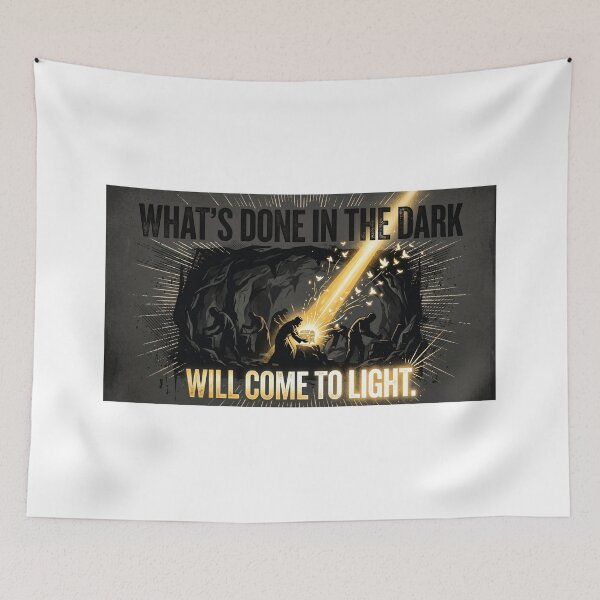 Item preview, WHAT'S DONE IN THE DARK WILL COME TO LIGHT designed and sold by Hagiuduf.