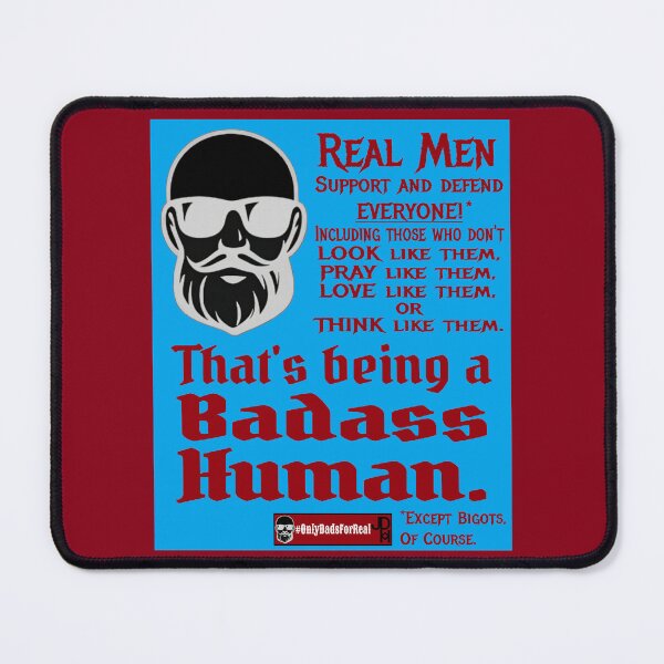 Item preview, Badass Human Support (Blue) *More Colors Available in Collection designed and sold by OnlyDadsForReal.