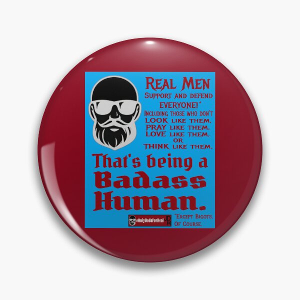 Item preview, Badass Human Support (Blue) *More Colors Available in Collection designed and sold by OnlyDadsForReal.