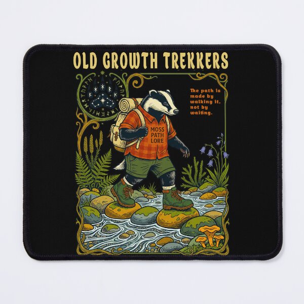 Item preview, Hiking Badger designed and sold by TeeARTHY.