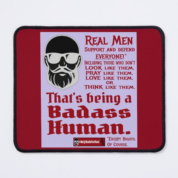 Item preview, Badass Human Support (Purple) *More Colors Available in Collection designed and sold by OnlyDadsForReal.