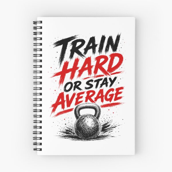 Item preview, Train Hard Or Stay Average - Fitness Motivation Design designed and sold by DomKo10.