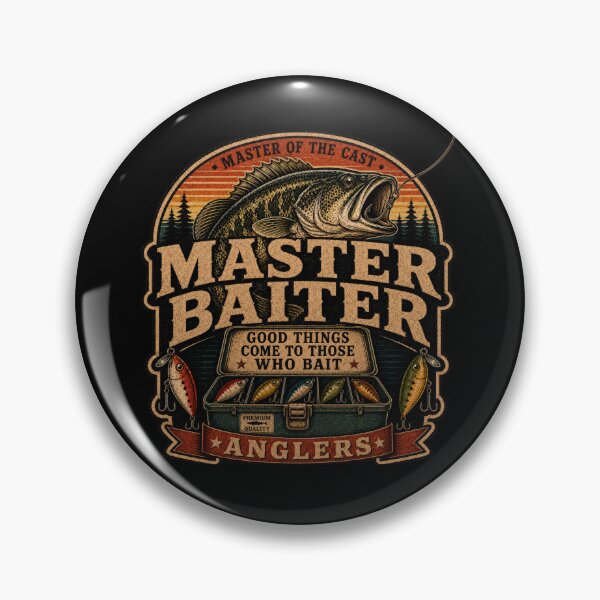 Item preview, Master Baiter Anglers Club designed and sold by tareankush.
