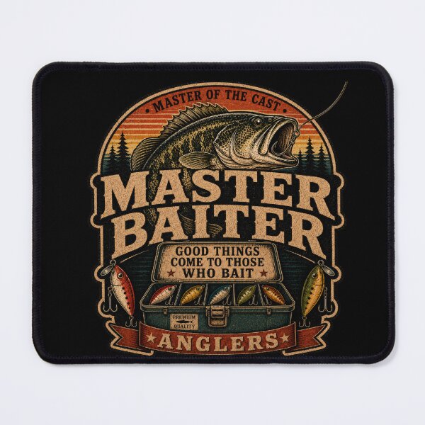 Item preview, Master Baiter Anglers Club designed and sold by tareankush.