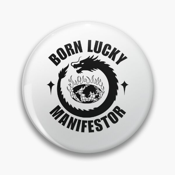 Item preview, Born lucky manifestor designed and sold by Peerless-Prime.
