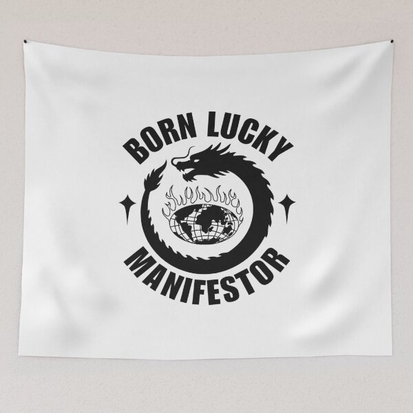 Item preview, Born lucky manifestor designed and sold by Peerless-Prime.