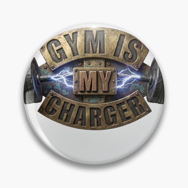 Item preview, Gym is my Charger   designed and sold by ArtyLify.