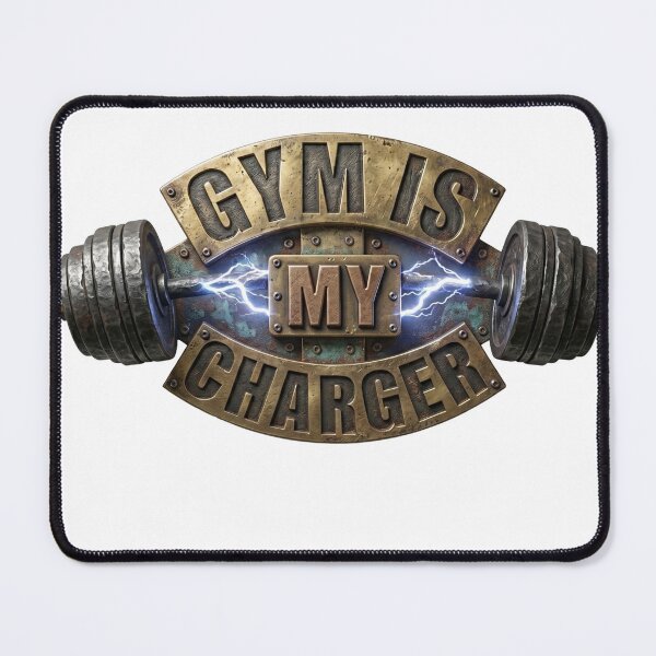 Item preview, Gym is my Charger   designed and sold by ArtyLify.