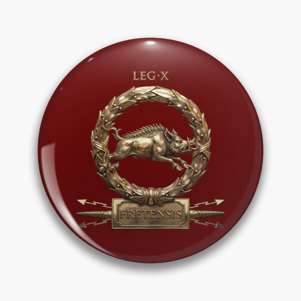 Item preview, Legio X Fretensis - Standard Emblem of the 10th Legion of the Strait designed and sold by Serge Averbukh Art Studio.