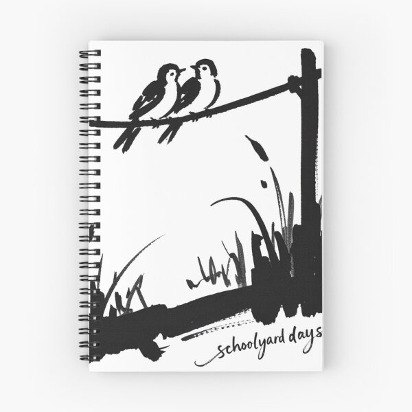 Item preview, Schoolyard Days. Two Birds on a telephone wire. designed and sold by CELTIC-DESIGNS.