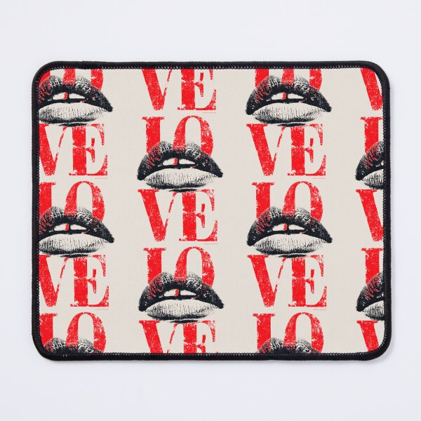 Item preview, Love Lips Vintage Collage designed and sold by Bizu digitalart..
