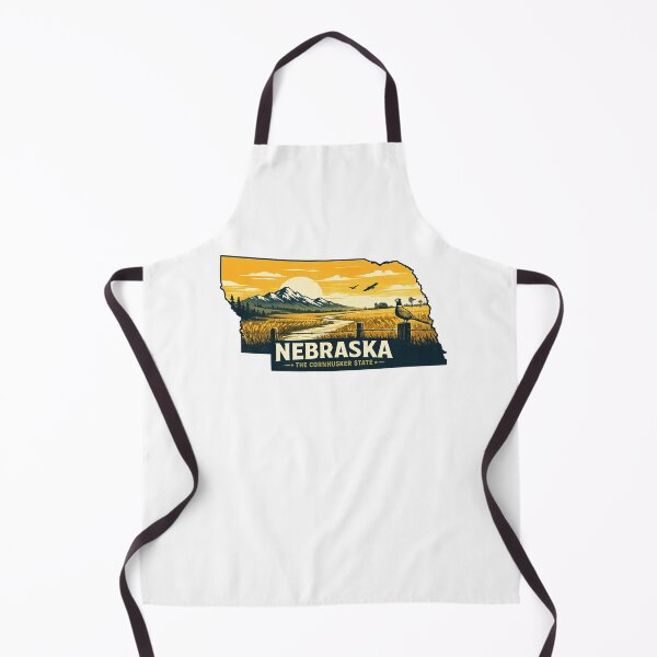 Item preview, Nebraska – The Cornhusker State design designed and sold by Thehatinthecat.