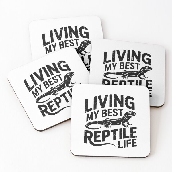 Item preview, Living My Best Reptile Life designed and sold by theartfulaspie.