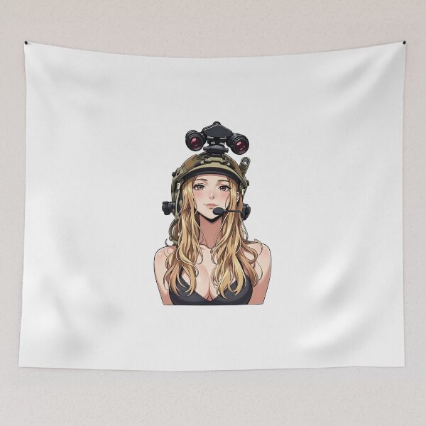 Item preview, Tactical NVG Girl - Night Operations Aesthetic designed and sold by RAWLIFEGRAPHIC.