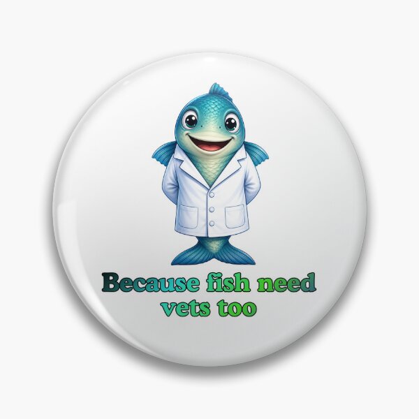 Artikelvorschau, Denn auch Fische brauchen Tierärzte. entworfen und verkauft von Aquaglobal Vet.