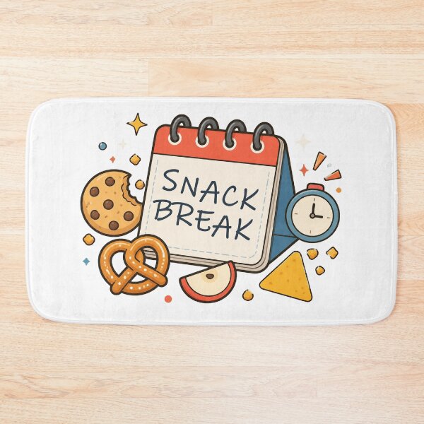 Item preview, Snack Break Scheduled designed and sold by YNAMREG.