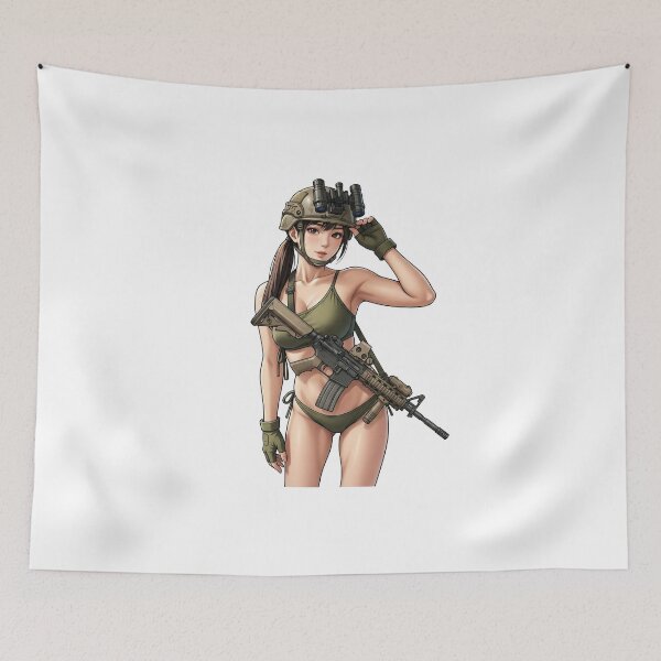 Item preview, Tactical NVG Girl - Night Operations Aesthetic designed and sold by RAWLIFEGRAPHIC.