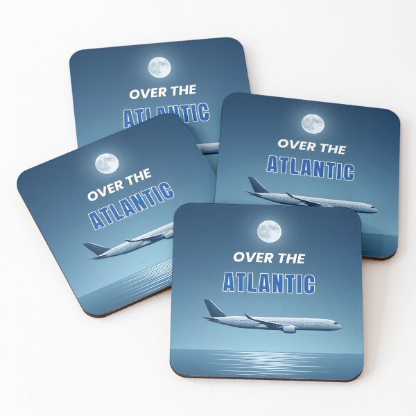 Item preview, Over The Atlantic Moonlit Flight designed and sold by WingLink.
