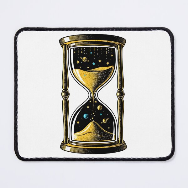 Item preview, Cosmic Hourglass: Time in the Stars designed and sold by TheDenimArt.