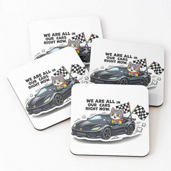 Item preview, we are all in our cars right now designed and sold by sanawnaw154.