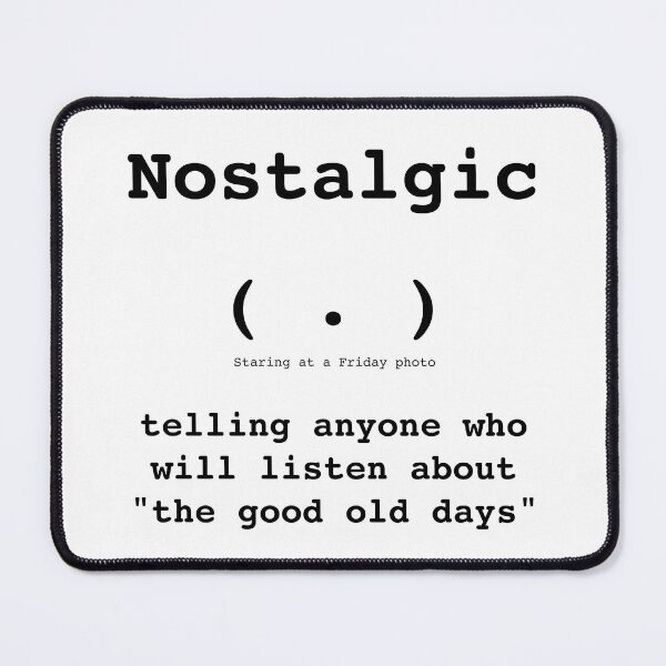 Item preview, Nostalgic Kaomoji ( . ) - Monday Mood - DRYSMIRK designed and sold by DrySmirk.