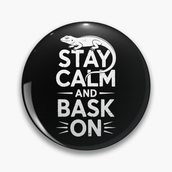 Item preview, Stay Calm And Bask On designed and sold by theartfulaspie.