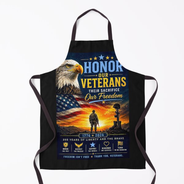 Item preview, HONOR OUR VETERANS - Their Sacrifice - Our Freedom designed and sold by DBM Photo Art 1.