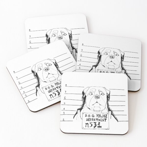 Item preview, The Usual Suspect: Bad Dog Mugshot designed and sold by BarnBurns.