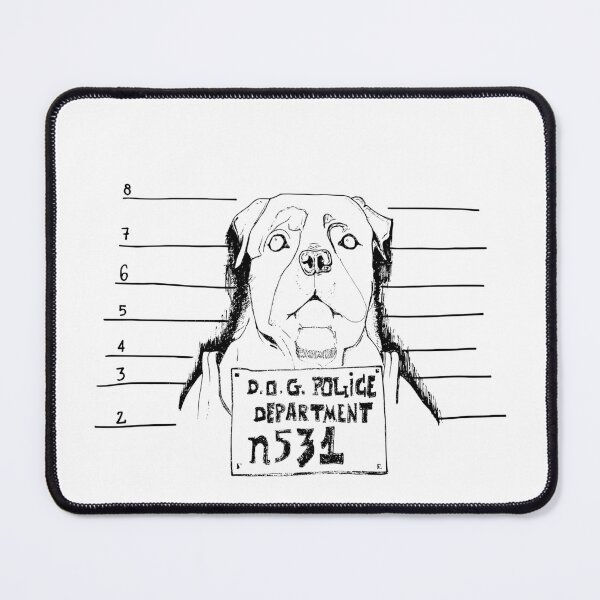 Item preview, The Usual Suspect: Bad Dog Mugshot designed and sold by BarnBurns.