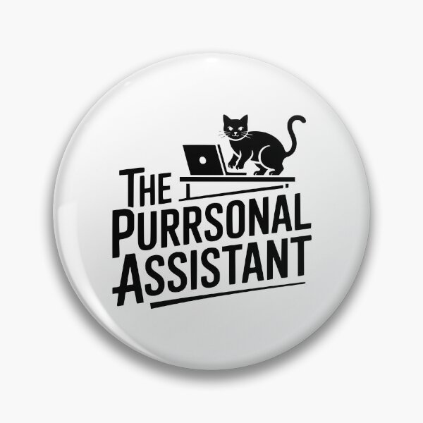 Item preview, The Purrsonal Assistant designed and sold by theartfulaspie.
