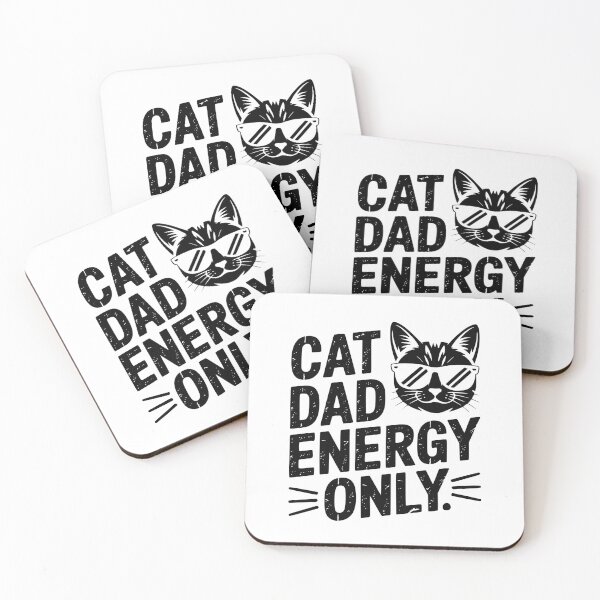 Item preview, Cat Dad Energy Only designed and sold by theartfulaspie.